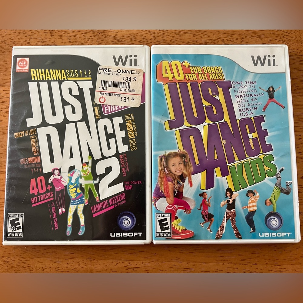 Wii Just Dance Game Bundle